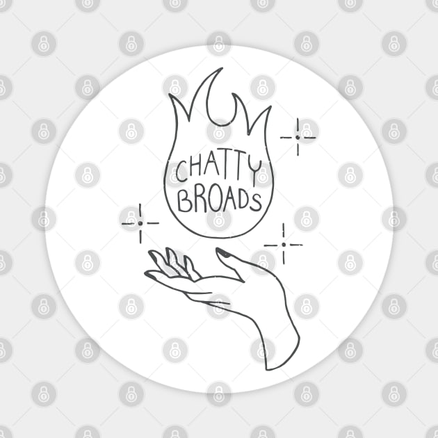 CHATTY BROADS X Megan Timanus Magnet by Chatty Broads Podcast Store